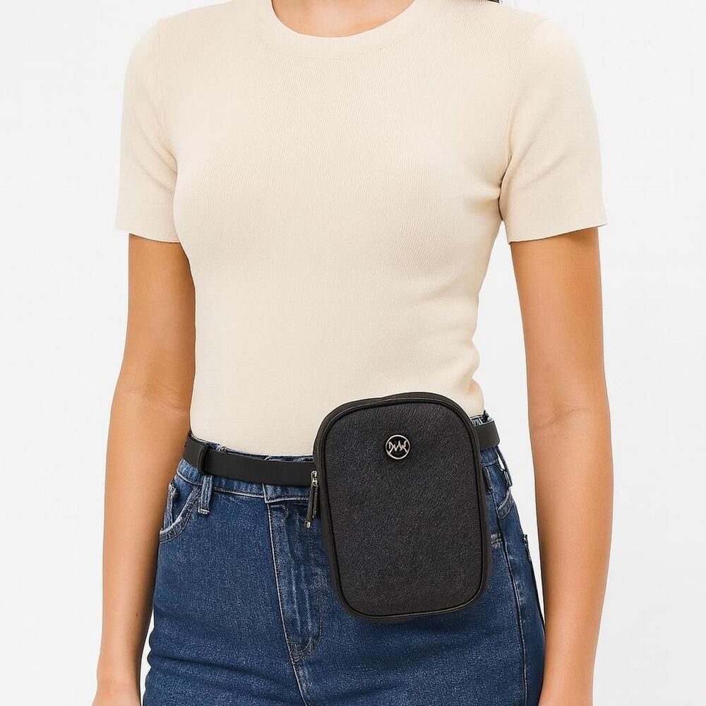 Michael-kors Women's Black and Cream Bag